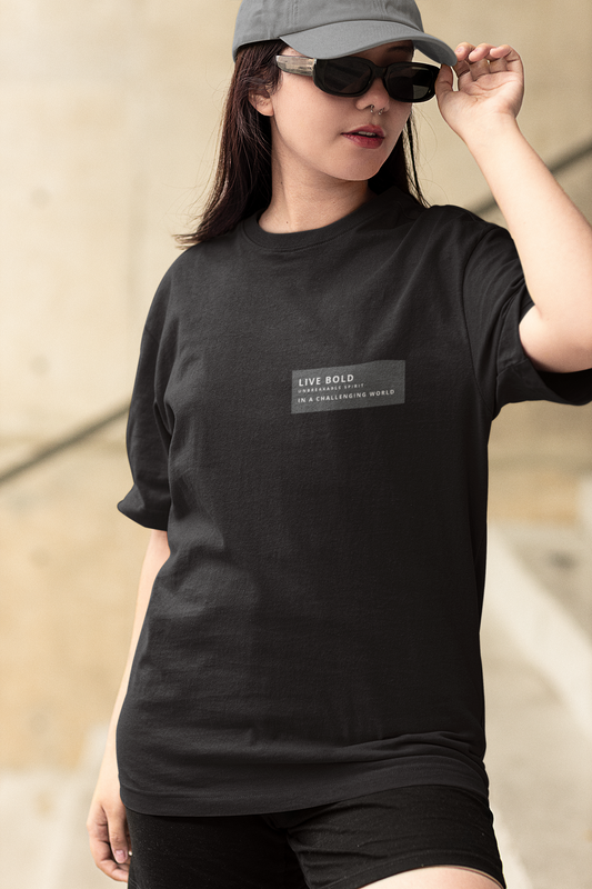 Live Bold Oversized Tee